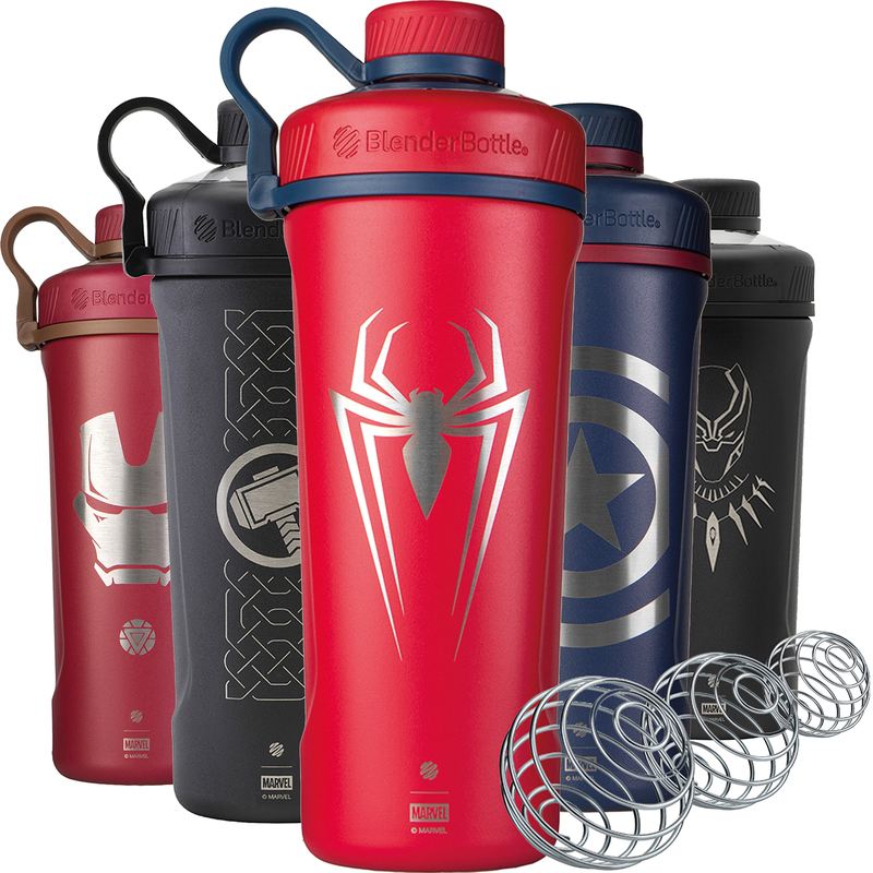 BlenderBottle Marvel Comics Radian Insulated Stainless Steel