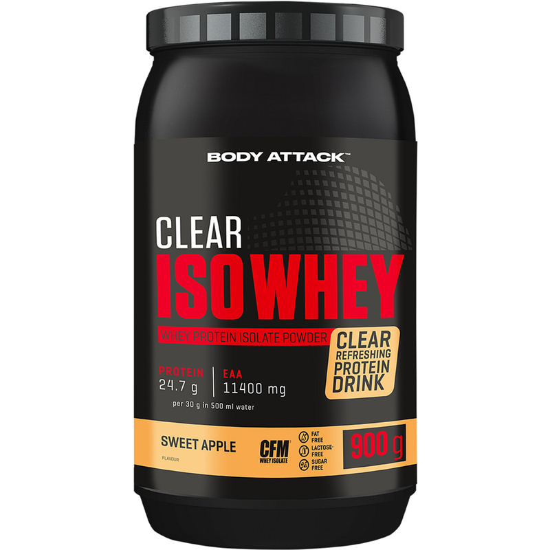 BODY ATTACK Clear Iso-Whey Sweet Apple