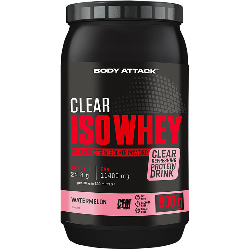 BODY ATTACK Clear Iso-Whey Watermelon