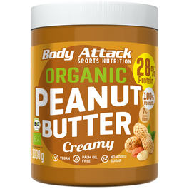 BODY ATTACK Organic Peanut Butter (1000g)