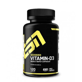 ESN Vitamin D3 Weekly Depot Capsules (120 Kapseln)