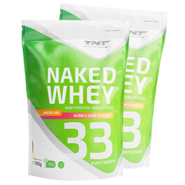 TNT Naked Whey Bubble-Gum Doppelpack (MHD 01/23)
