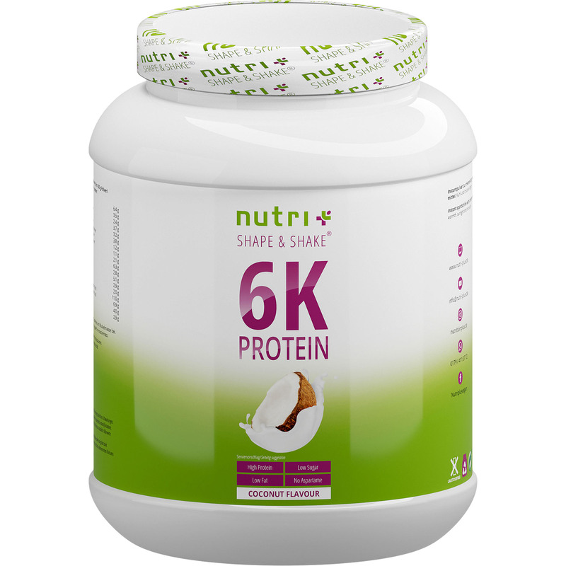 Nutri+ Vegan Proteinpulver 6K - Kokosnuss