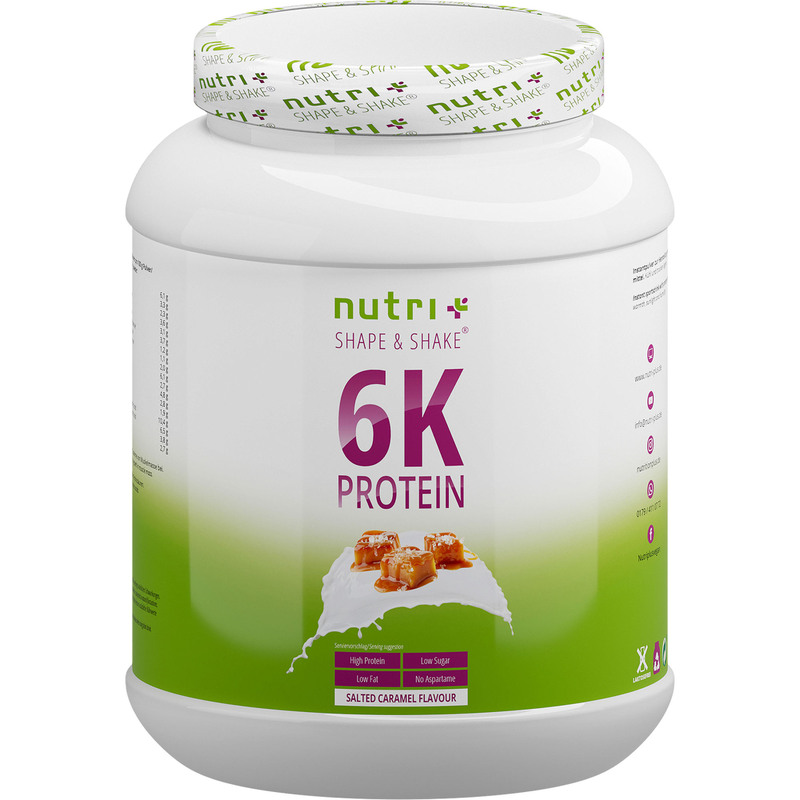 Nutri+ Vegan Proteinpulver 6K - Salted Caramel