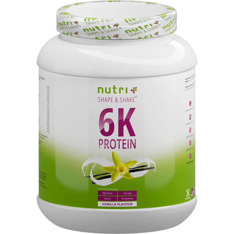 Nutri+ Vegan Proteinpulver 6K - Vanille