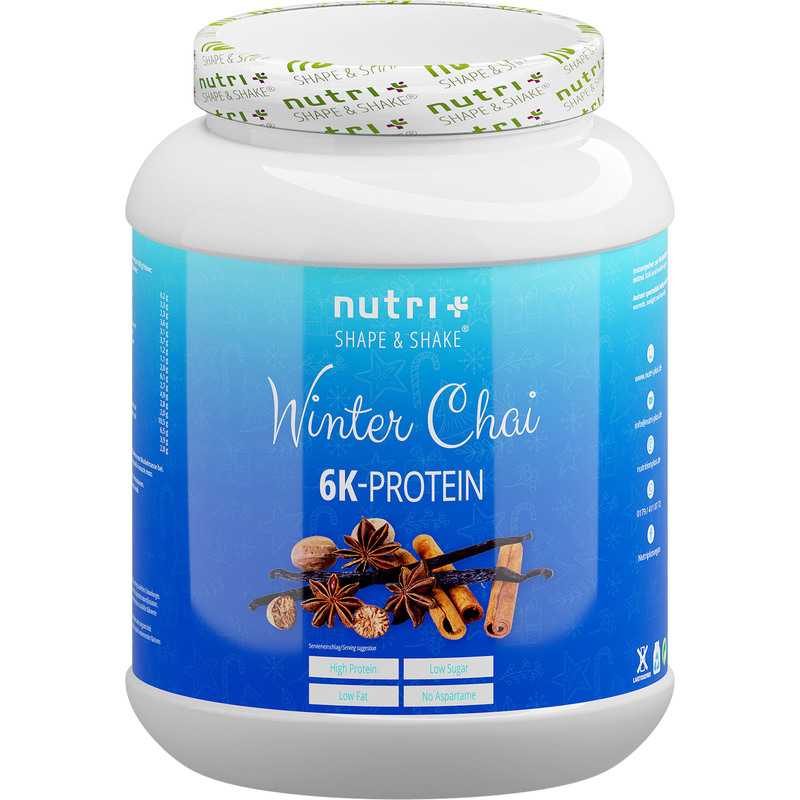Nutri+ Vegan Proteinpulver 6K - Winter-Chai