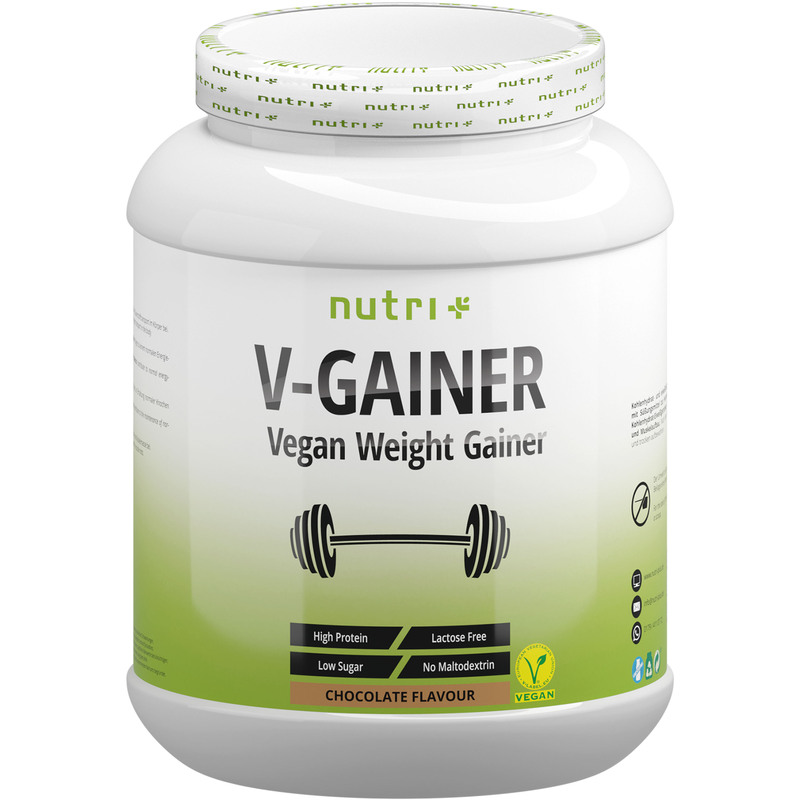 Nutri+ V-Gainer - Veganer Weight Gainer - Schokolade