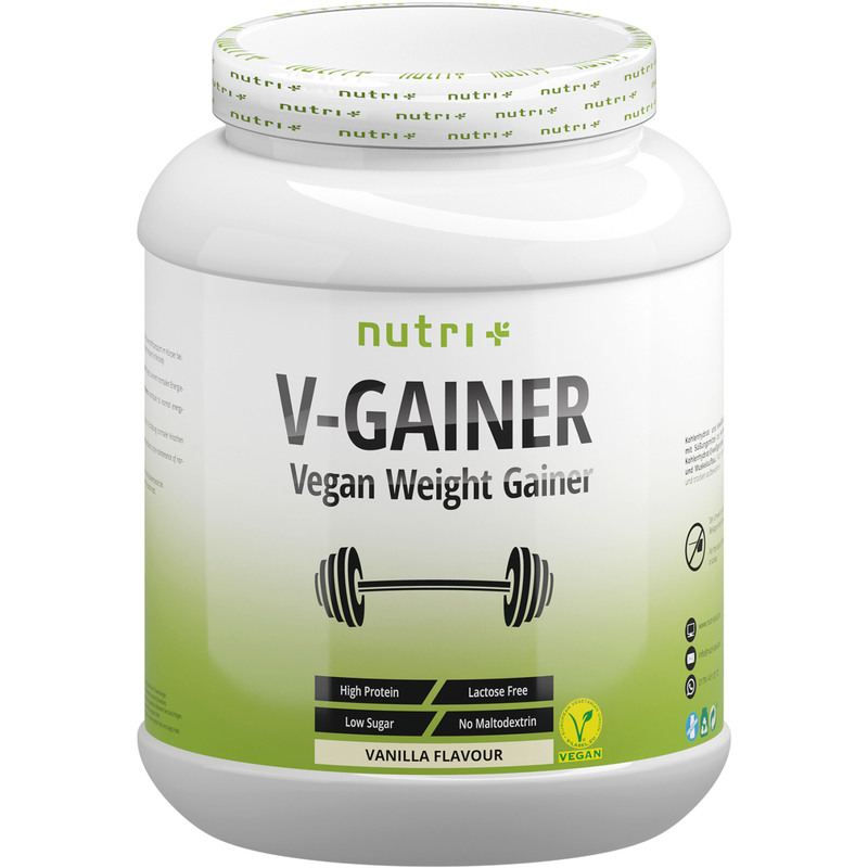 Nutri+ V-Gainer - Veganer Weight Gainer - Vanille