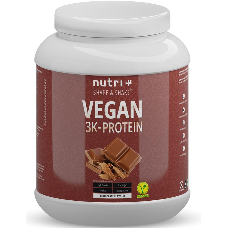 Nutri+ Vegan 3K Protein - Chocolate Flavour