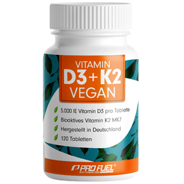 ProFuel Vitamin D3 + K2 (120 Tabletten)