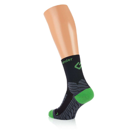 UNDER PRESSURE SOCKX | halbhohe Socken mit Kompression (1 Paar) schwarz