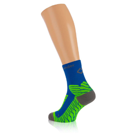 UNDER PRESSURE SOCKX | halbhohe Socken mit Kompression (1 Paar) blau