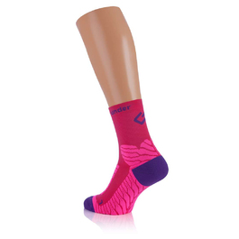 UNDER PRESSURE SOCKX | halbhohe Socken mit Kompression (1 Paar) pink