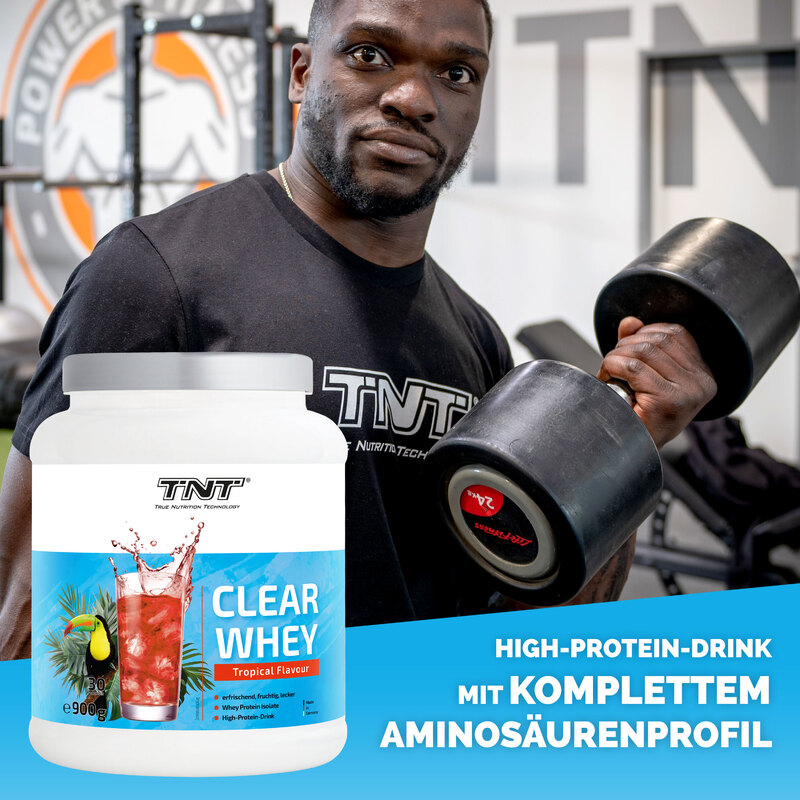 TNT Clear Whey - Tropical - Komplettes Aminosäurenprofil