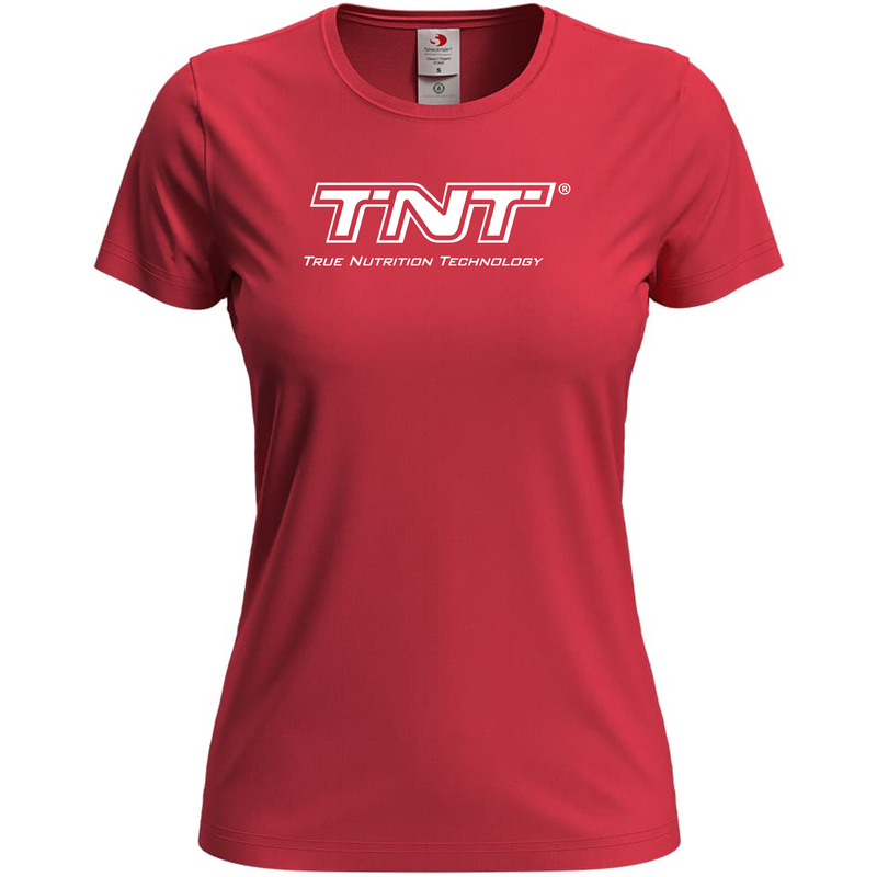 TNT Damen T-Shirt scarlet red