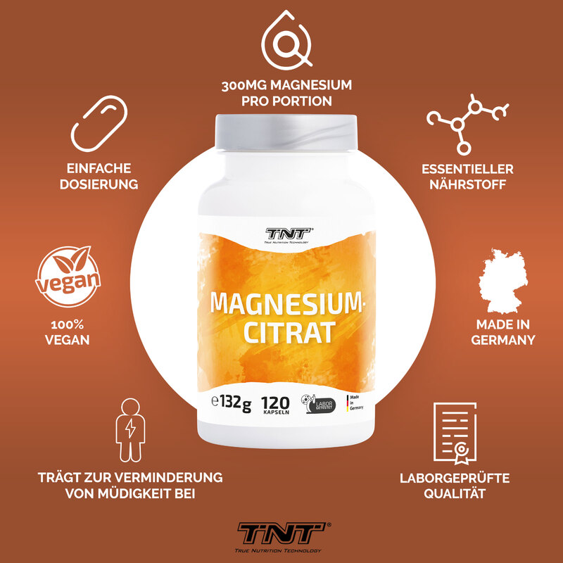TNT Magnesium Kapseln A+