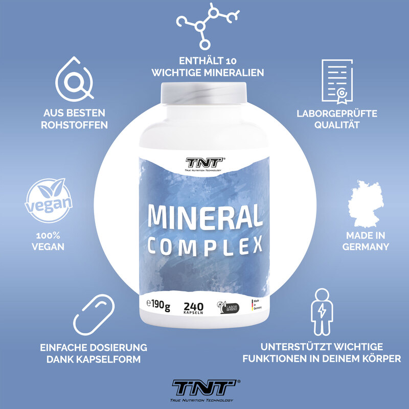 TNT Mineral Complex - Vorteile