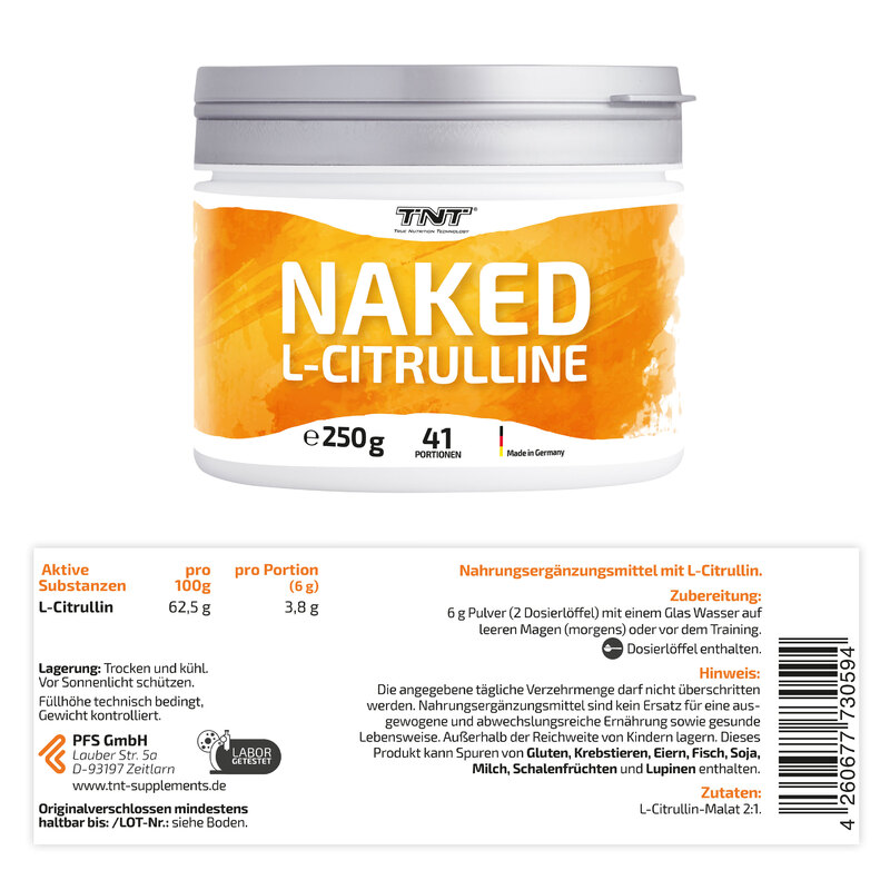 TNT Naked L Citrulline A+