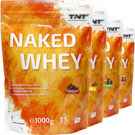 TNT Naked Whey (4x1000g) | Sparbundle