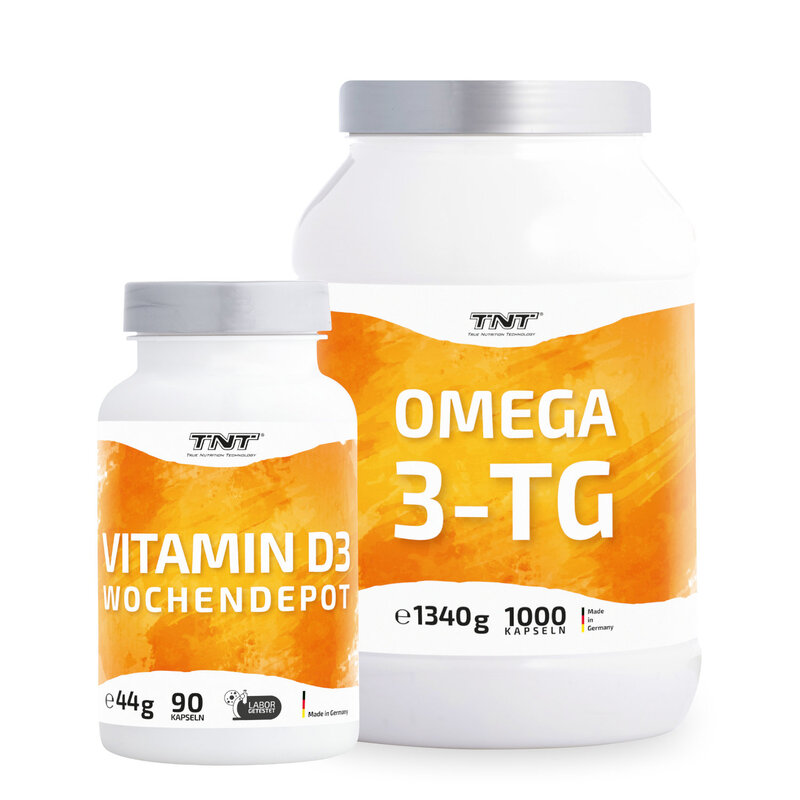 TNT Omega 3TG+Vitamin D3 Bundle » Power & Fitness Shop