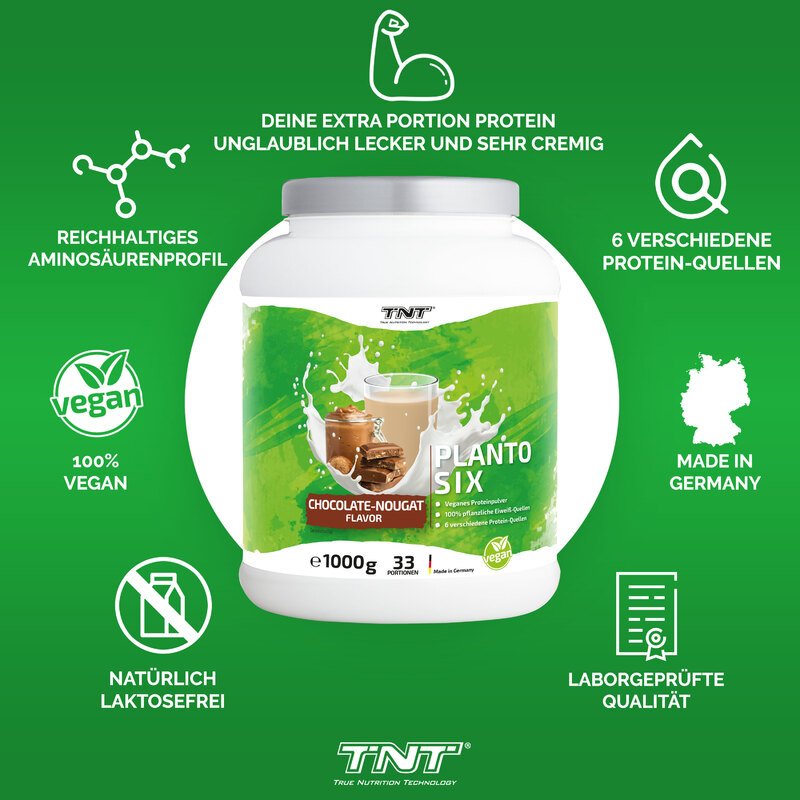 TNT Planto Six - Vorteile