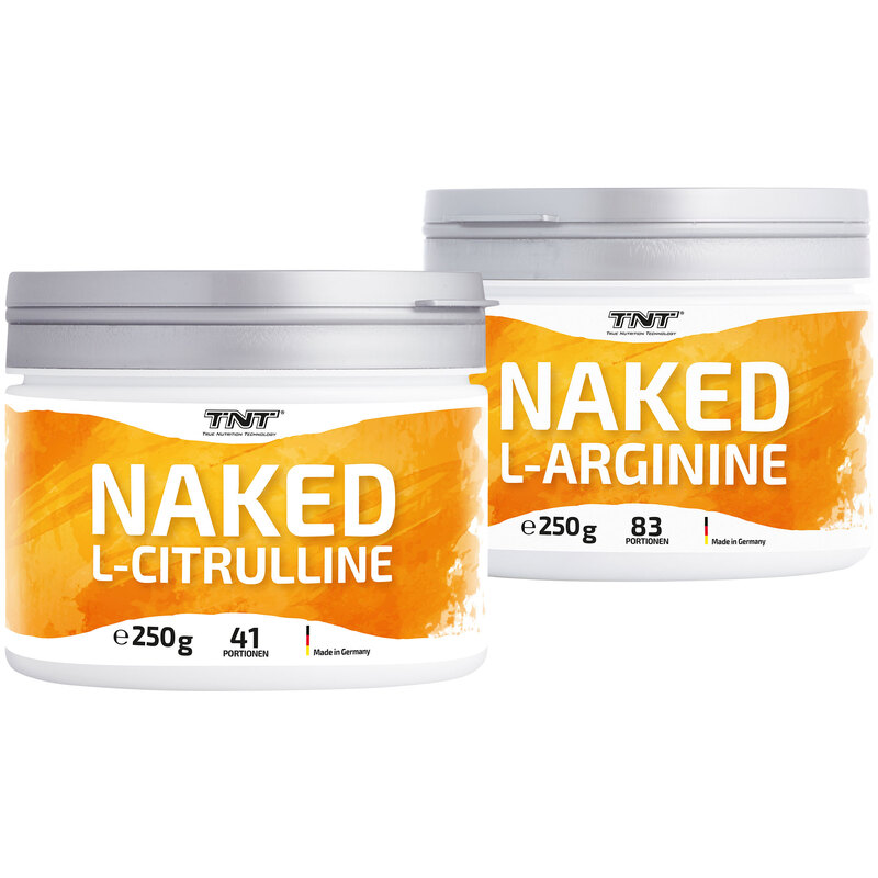 TNT Naked L-Citrulline + TNT Naked L-Arginine