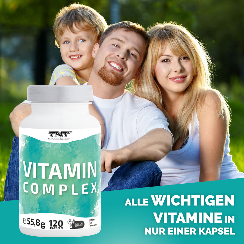 TNT Vitamin Complex - Wichtige Vitamine