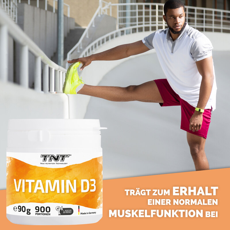 TNT Vitamin D3 Pulver A+ Bilder