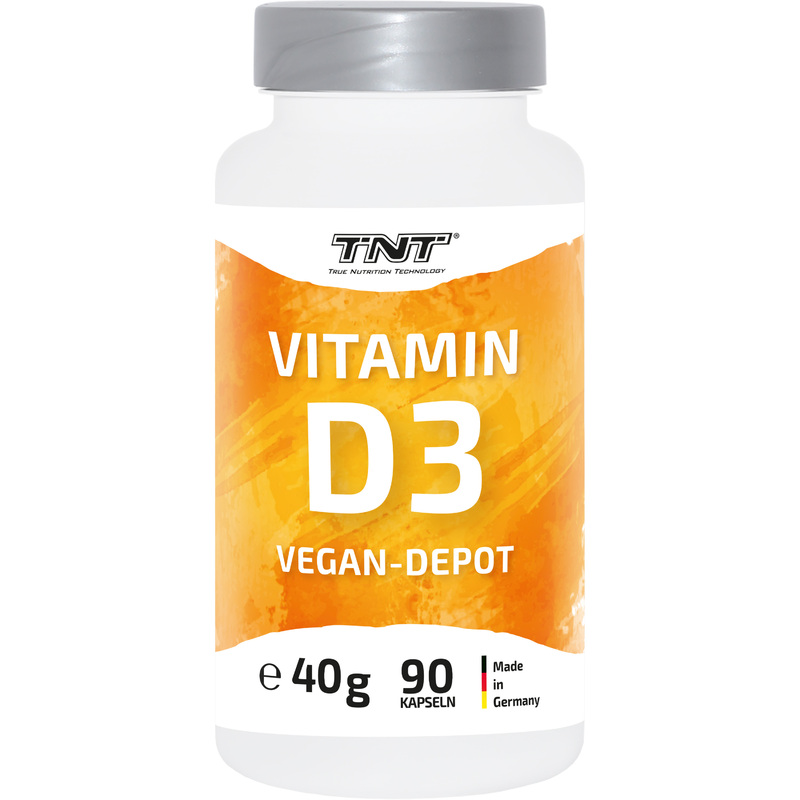 TNT Vitamin D3 Vegan-Depot - 90 Kapseln