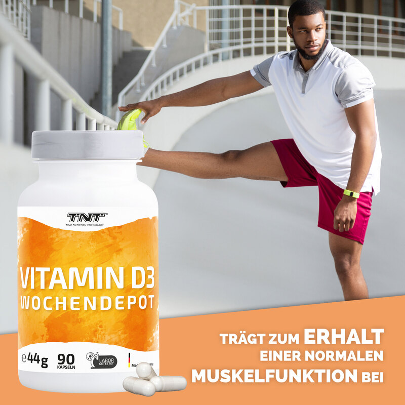 TNT Vitamin D3 Wochendepot A+ Bilder