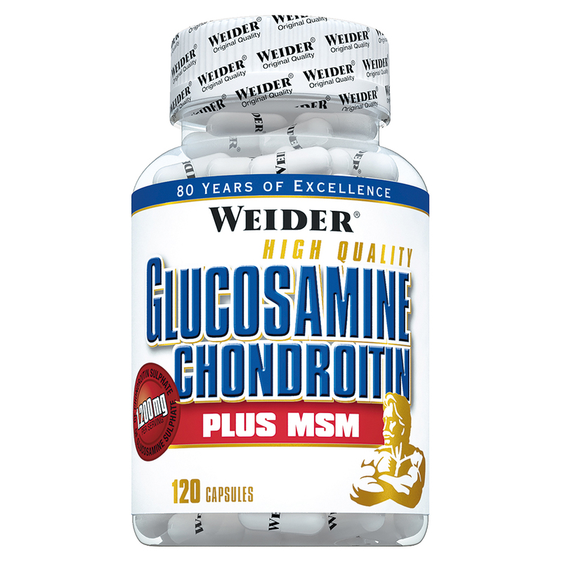 WEIDER Glucosamine Chondroitin + MSM (120 Kapseln)