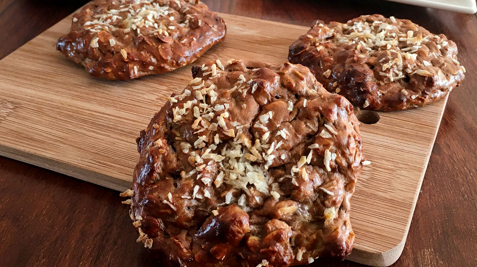Rezept - Schoko Banane Hafer Kekse