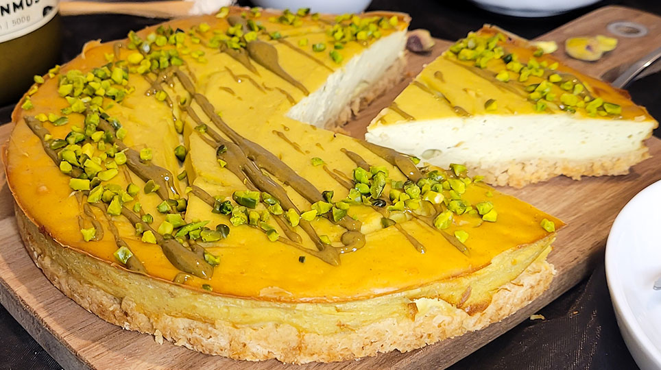 Rezept - Pistazien Cheesecake
