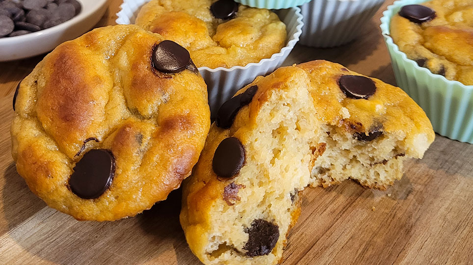 Rezept - Chocolate-Chip Banana Muffins
