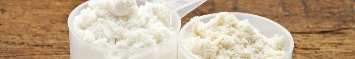 Whey Protein Konzentrat und Isolat