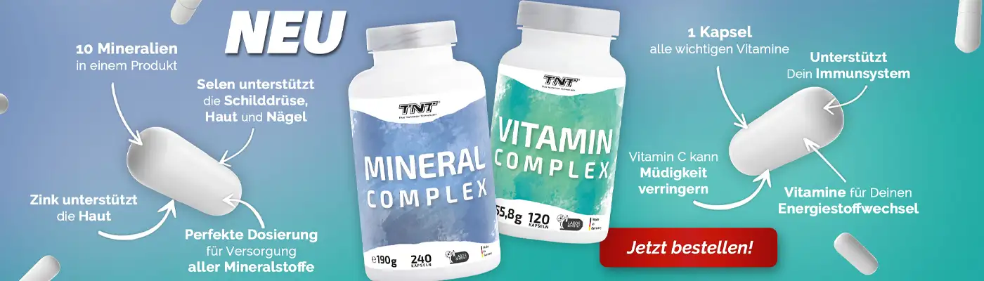 NEU - TNT Vitamin Complex & TNT Mineral Conplex